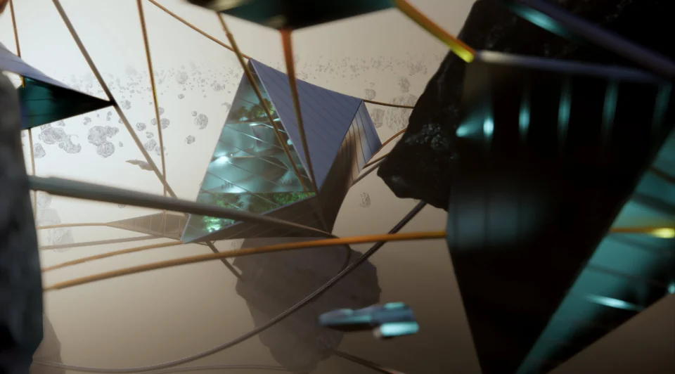 Asteroid-Linked Nexus, interior view
